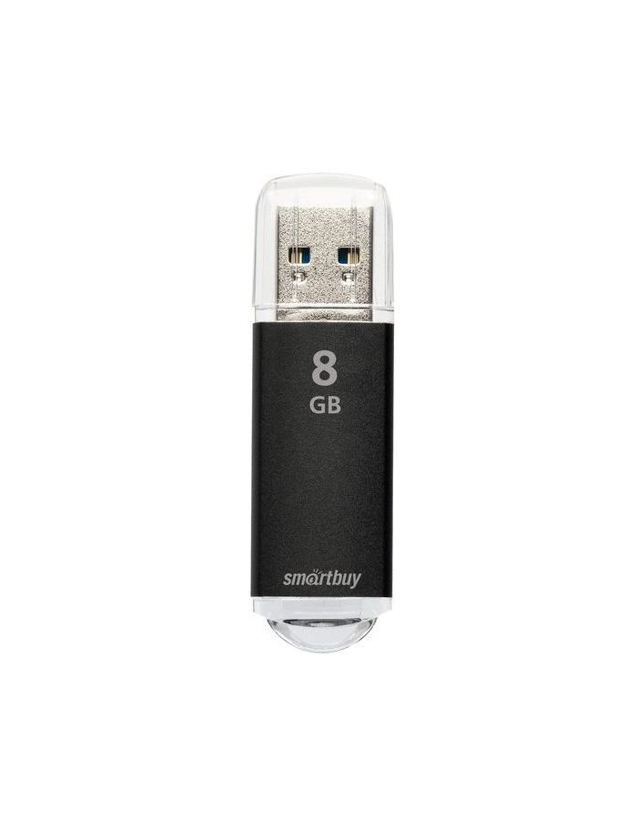 USB флеш-накопитель Smartbuy 08 GB USB 2.0 V-Cut, черный