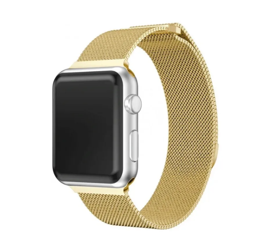 Ремешок Milanese Loop (Миланская петля) для Apple Watch 38/ 40/ 41 мм Gold