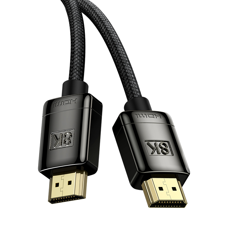 Кабель HDMI 8K High Definition BASEUS (Zinc alloy) 1 м, черный