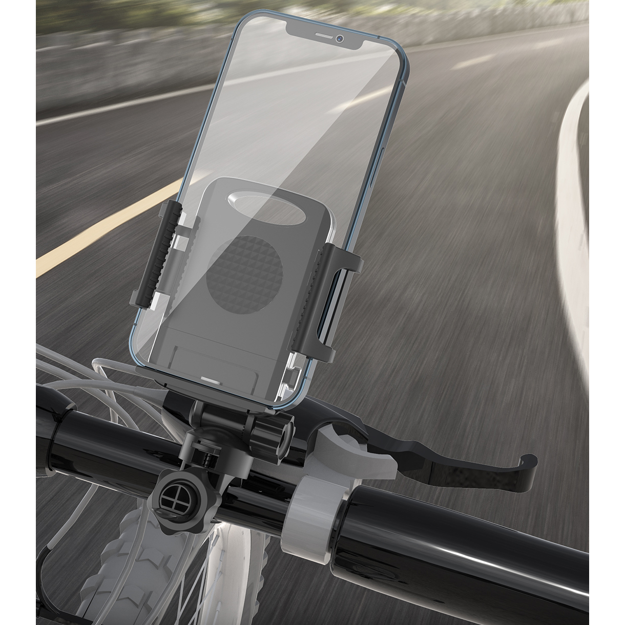 Держатель для вело/ мототехники SENDEM W13, черный