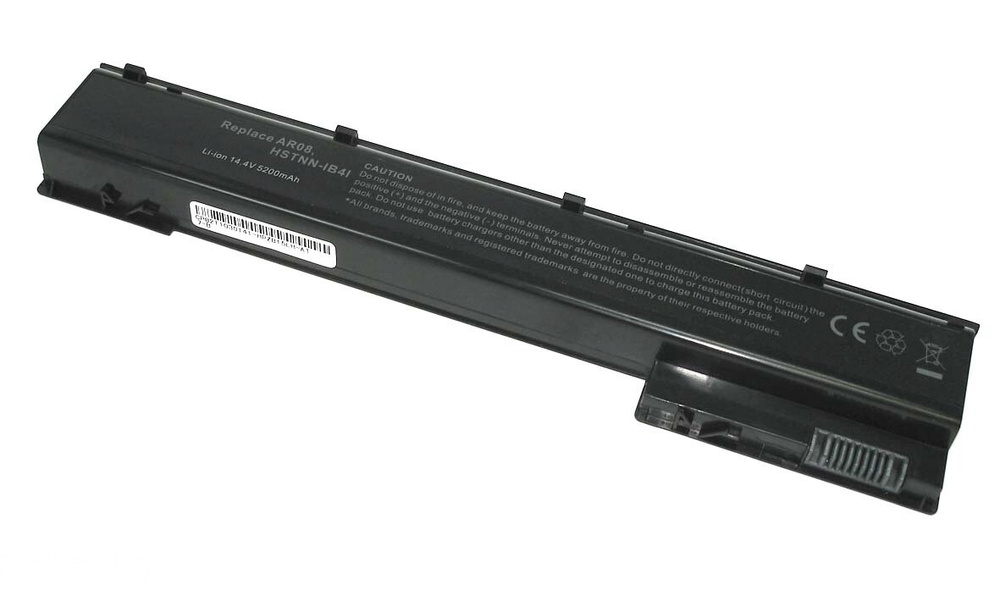 АКБ AR08XL для ноутбука HP Z Book 15/17 14.4V 5200mAh (OEM) черная