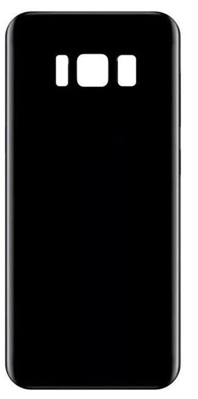 Задняя крышка в сборе со стеклом камеры для Samsung G955F S8 plus, Premium, черная