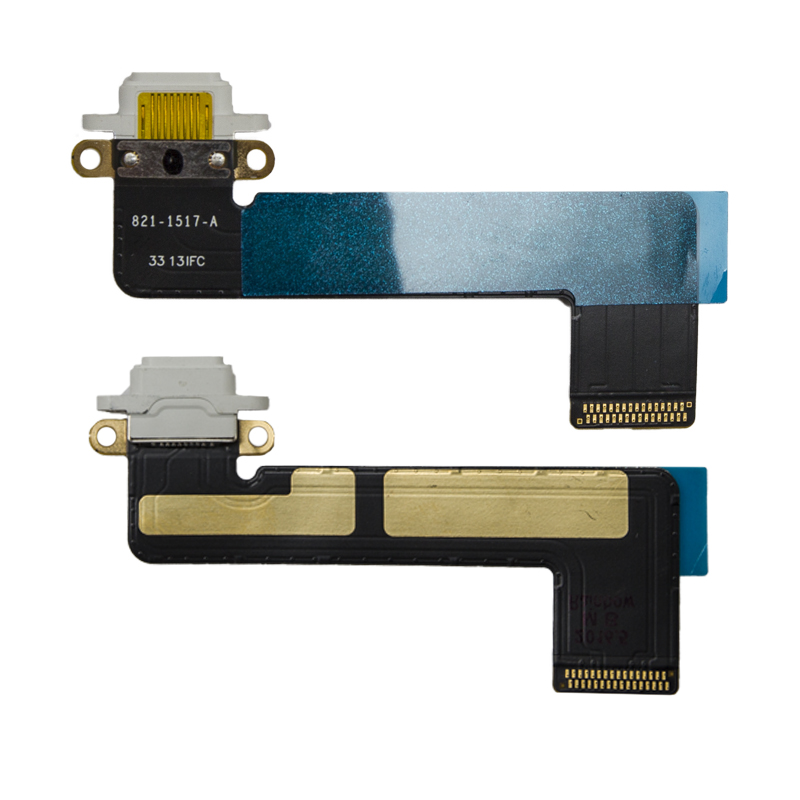 Шлейф iPad Mini с разьемом зарядки, белый