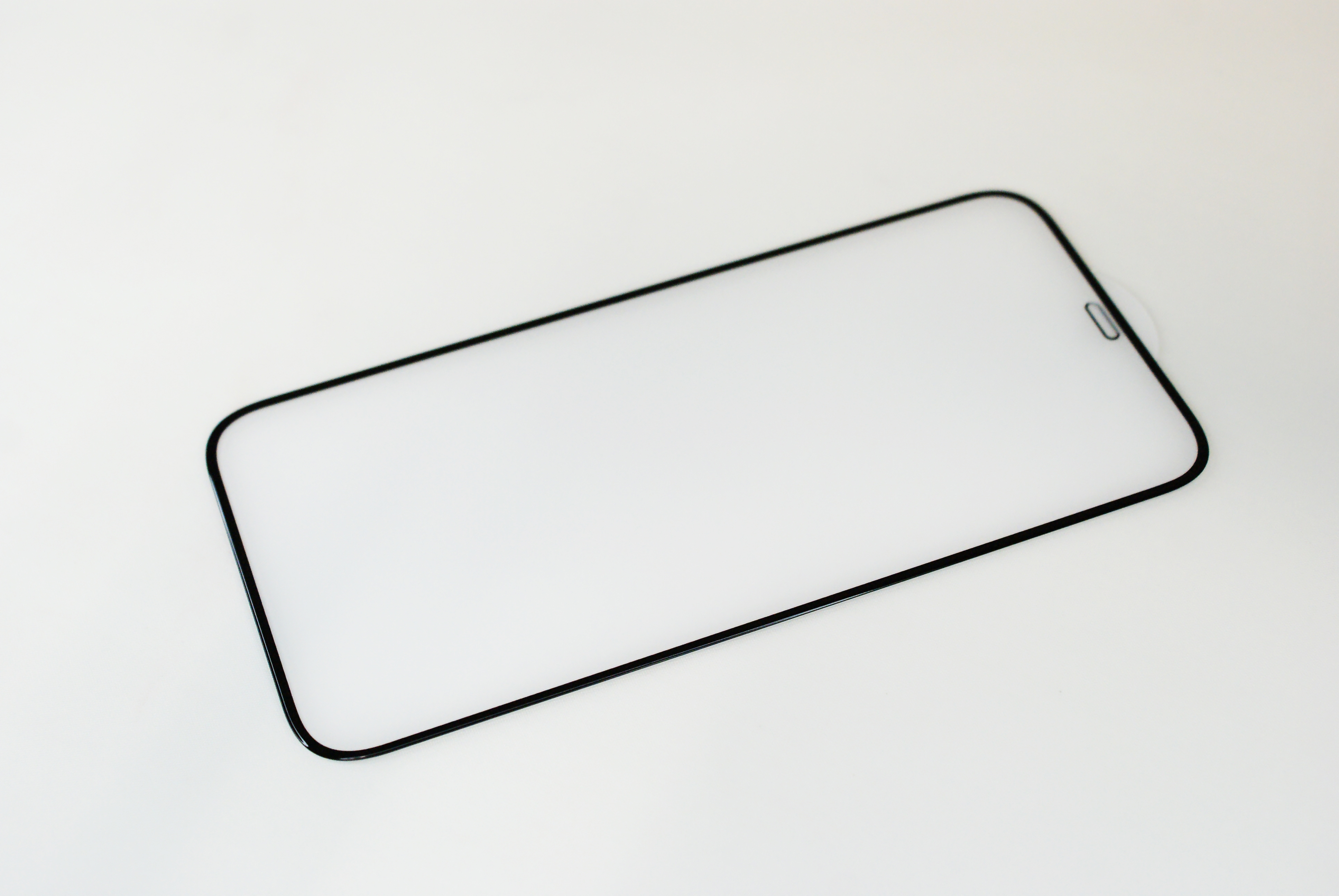 Защитное стекло iPhone 12 Pro Max Surfase 6D, черное (тех упаковка)