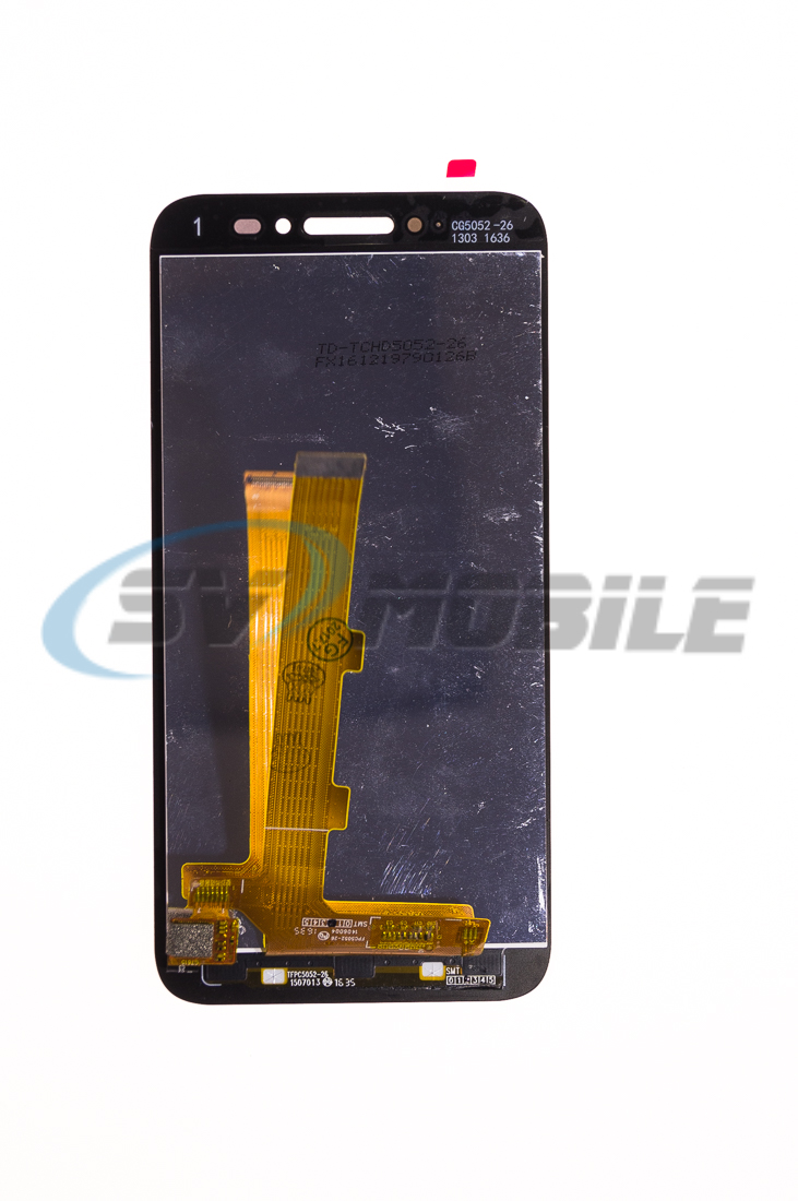 Дисплей Alcatel OT 5080D в сборе с тачскрином (Черный)