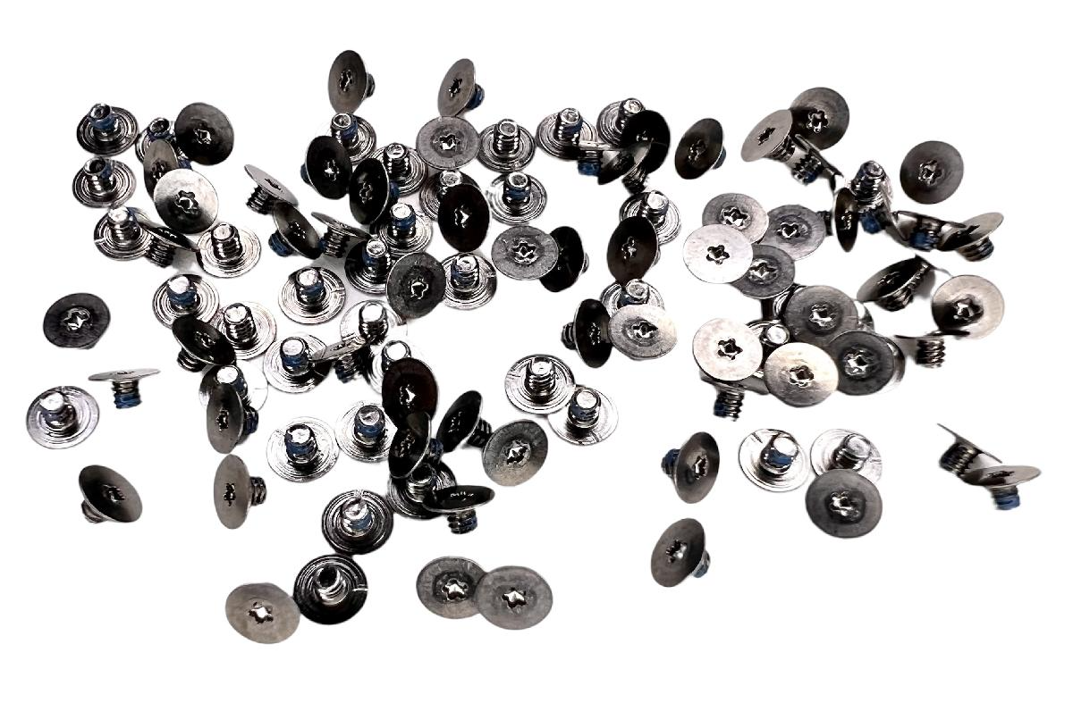 Винты клавиатуры (100 шт) MacBook A1706 A1707 A1708 A1989 A1990 A1932 A2159 A2179 A2141 A2289 A2251