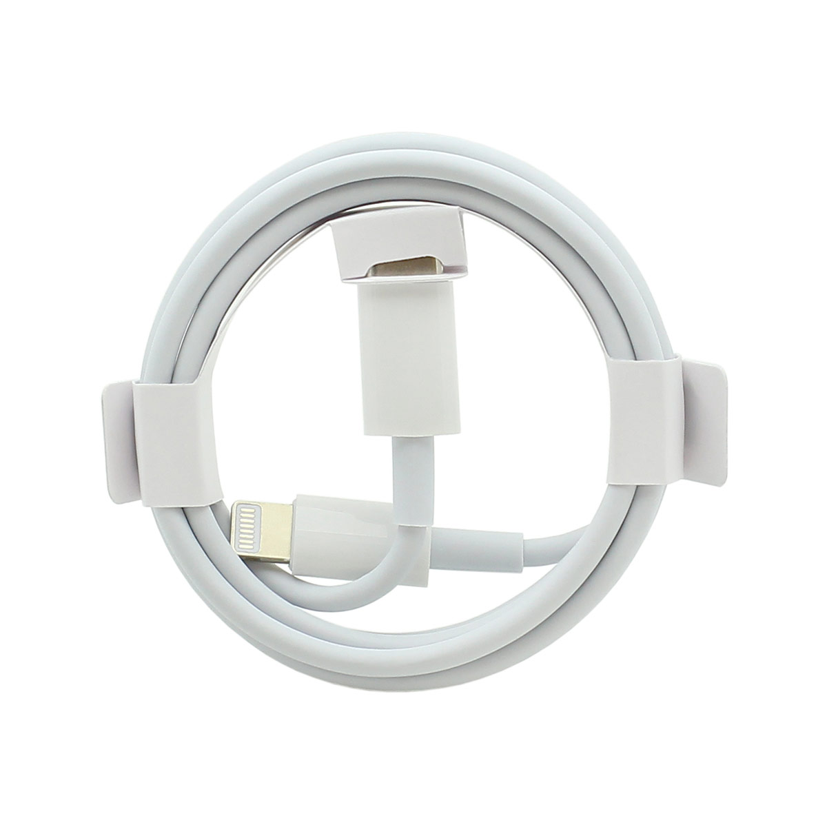 Сетевой адаптер USB-C 35W 2USB-C PD с кабелем USB-C to Lightning, белый (упаковка)