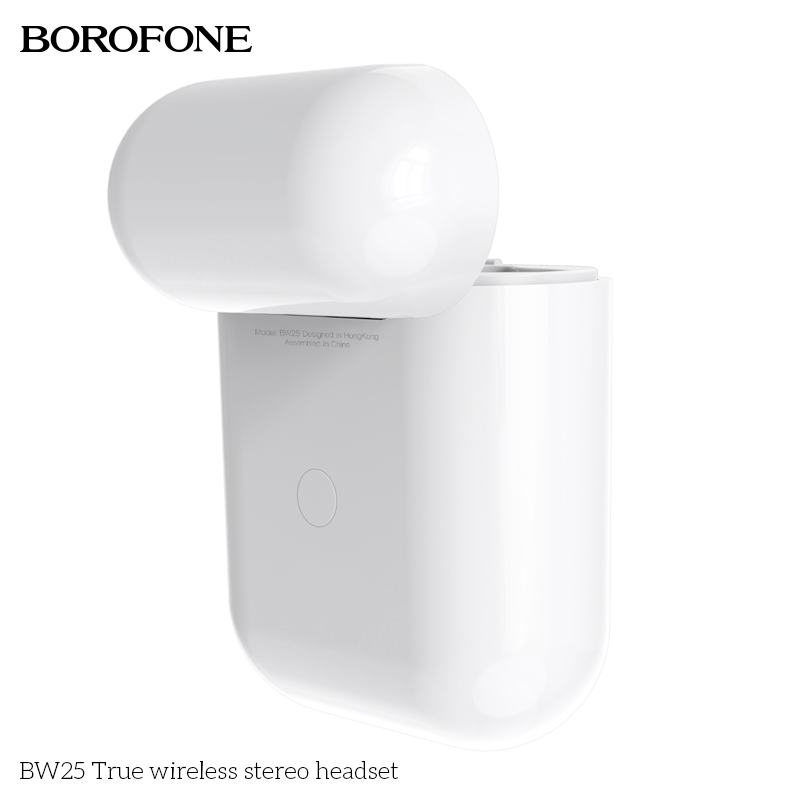 Беспроводные наушники BOROFONE BW25 True Wireless Bluetooth Earphone, белые