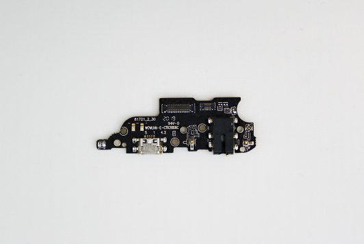 Шлейф Meizu M6 Note с разъемом зарядки, разъемом гарнитуры и микрофоном