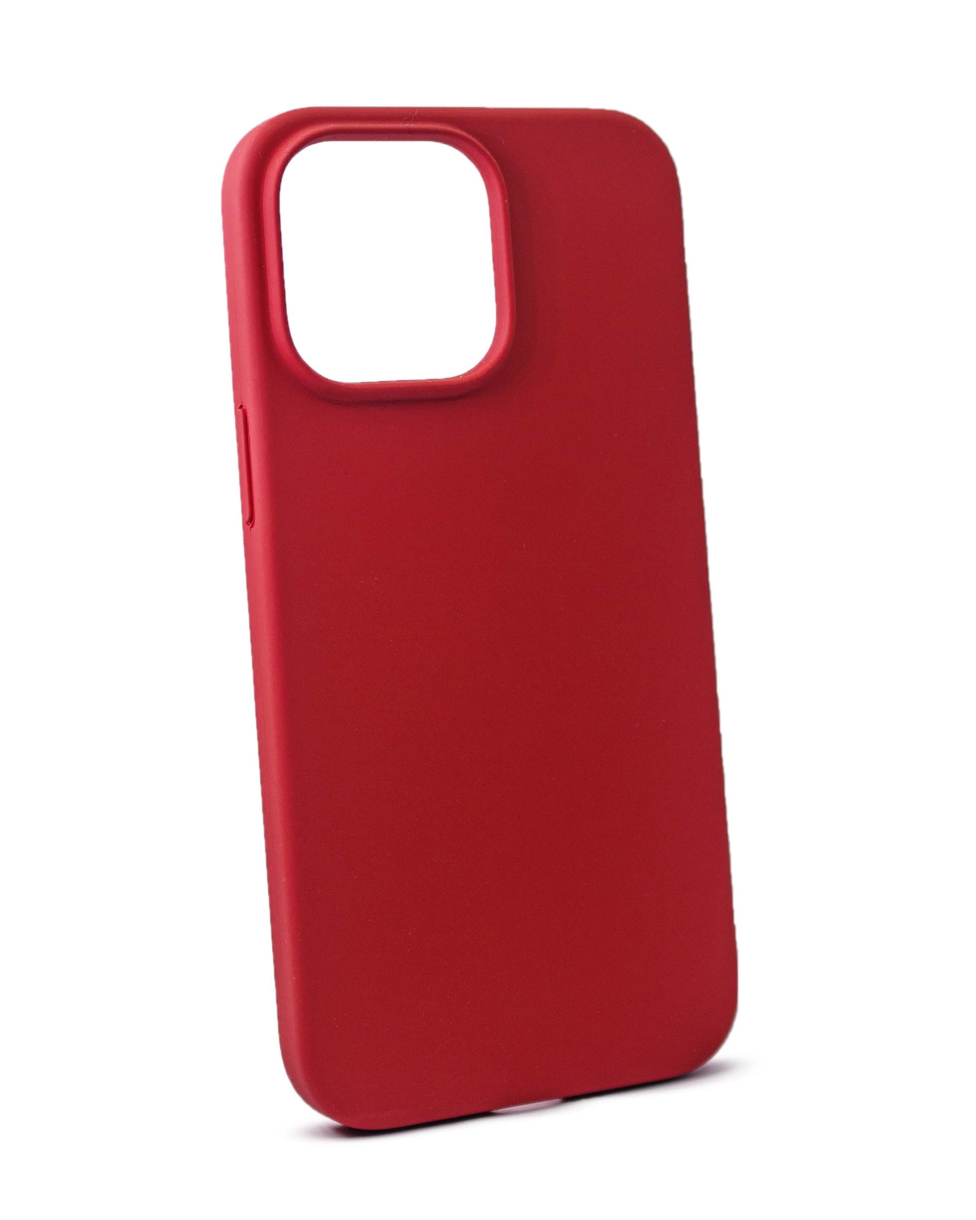 Чехол Piblue iPhone 14 Pro Max Silicone MagSafe, красный