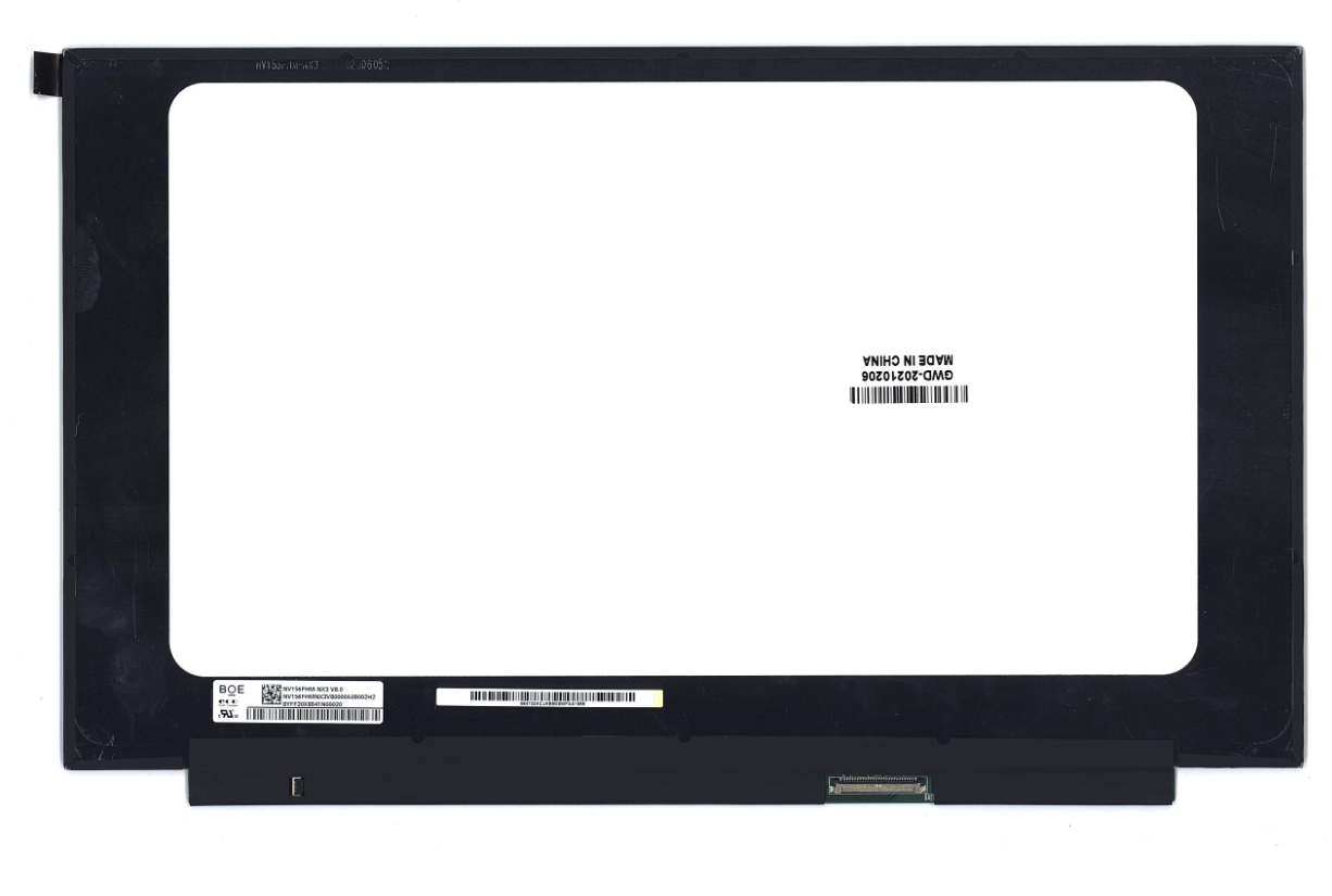 Матрица 15.6 Full HD (1920*1080) LED NV156FHM-NX3 slim 40pin edp 144Гц справа снизу без ушей