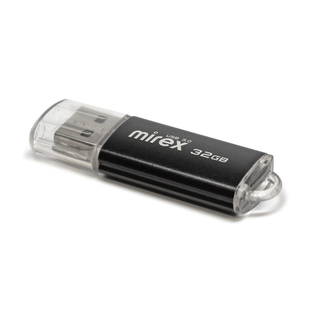 USB флеш-накопитель Mirex 32 GB USB 3.0 UNIT, черный