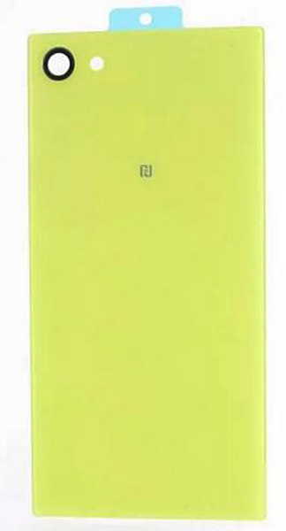 Задняя крышка для Sony Xperia Z5 mini E5823, желтая
