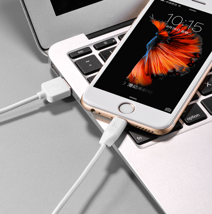 USB кабель Lightning HOCO X1 (200см), белый