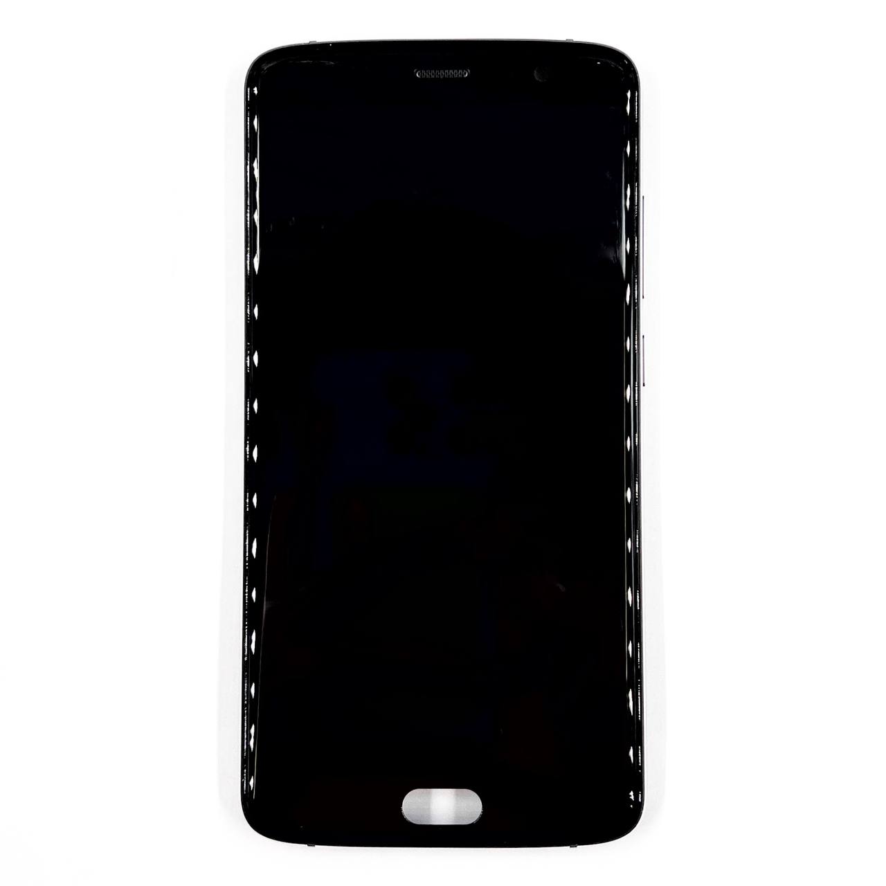 Дисплей ZTE Blade V8 Pro в сборе с тачскрином и передней панелью, Черный