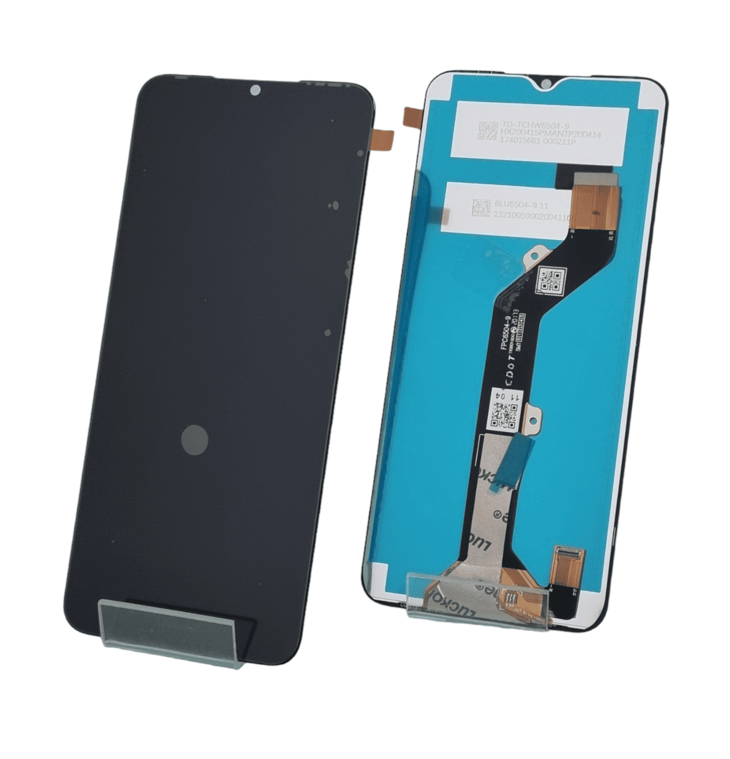 Дисплей Tecno Spark 7/ Infinix Hot10i (KF6N) в сборе с тачскрином Черный (Org100%)