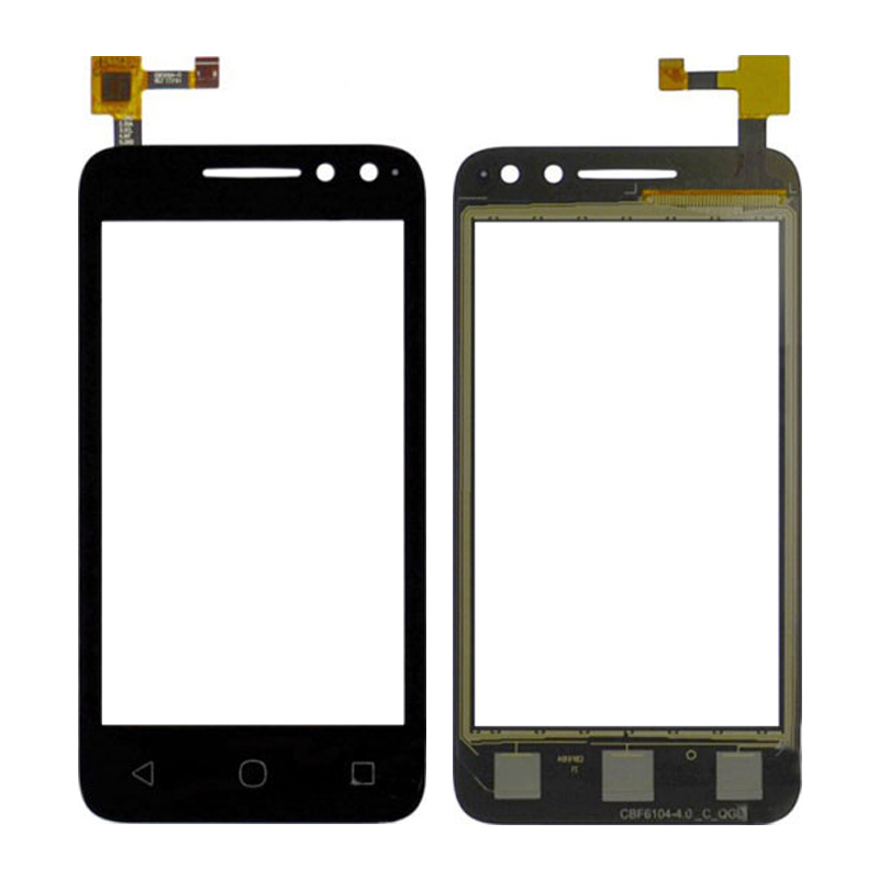 Тачскрин Alcatel OT 4034D Pixi 4, Черный