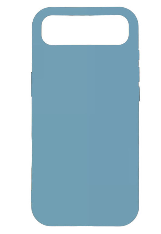 Чехол силиконовый гладкий Soft Touch iPhone 17 Air, кактус (закрытый низ)