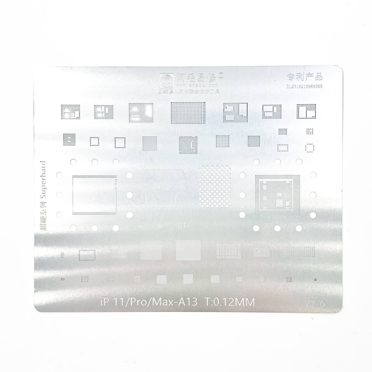 Трафарет BGA iPhone 11/ 11 Pro/ 11 Pro Max (AMAOE)A13