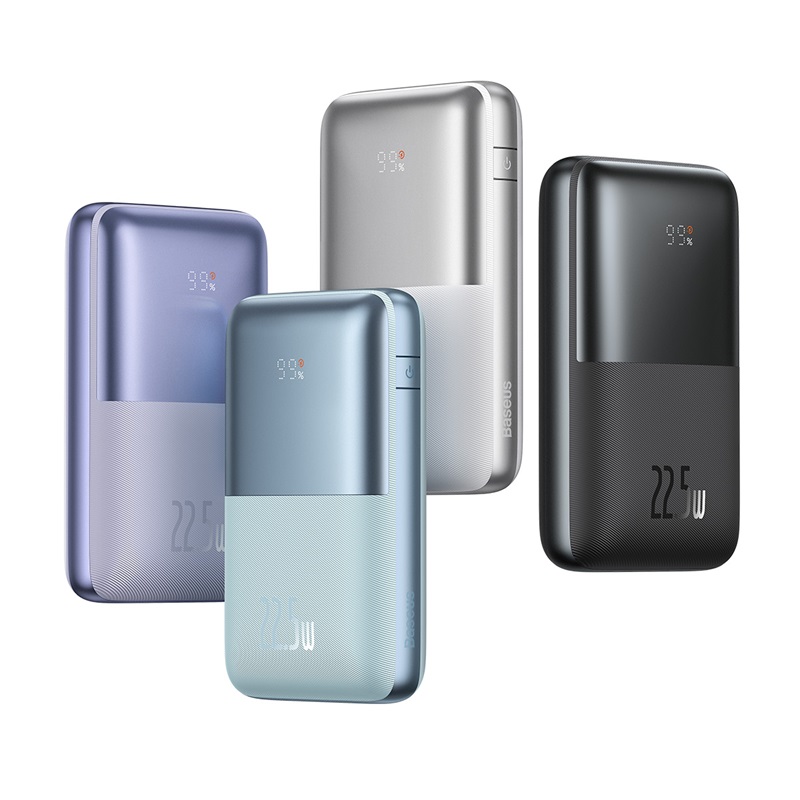 Внешний аккумулятор Power Bank 20000 mAh BASEUS Bipow Pro (22.5W, 3A), белый