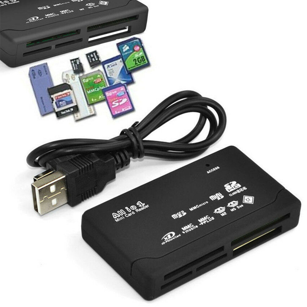 USB Card Reader 2,0 читает все флешки с кабелем (№3)