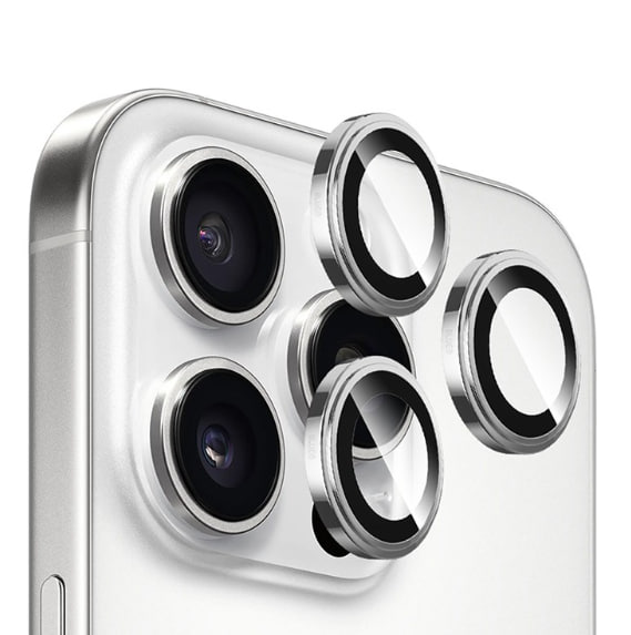 Защитное стекло на камеру iPhone 16 Pro/ 16 Pro Max, серое