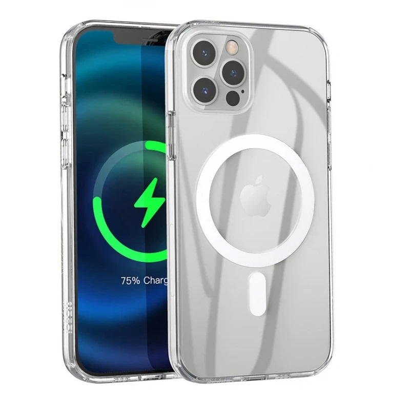 Чехол HOCO Magnetic series для iPhone 14 прозрачный