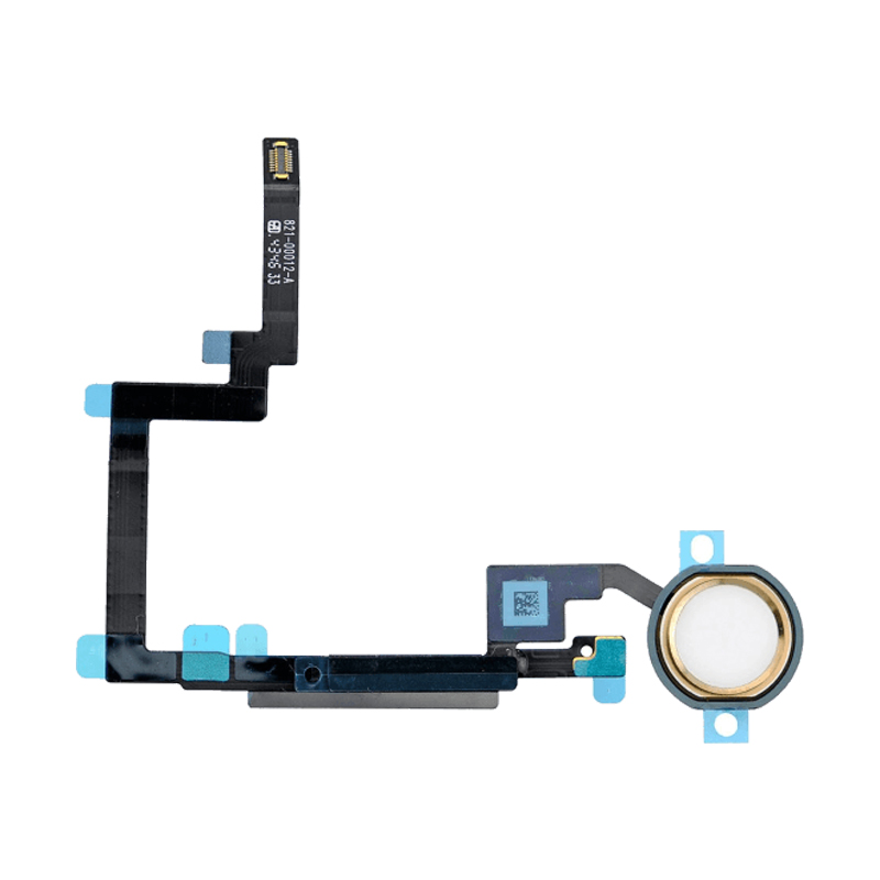 Шлейф iPad mini 3 на кнопку HOME в сборе, Золото