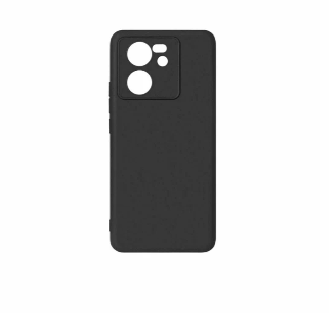 Чехол силиконовый матовый Xiaomi Mi 13T/ Mi 13T Pro, черный
