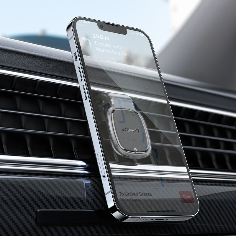 Держатель автомобильный магнитный ACEFAST D16, серый