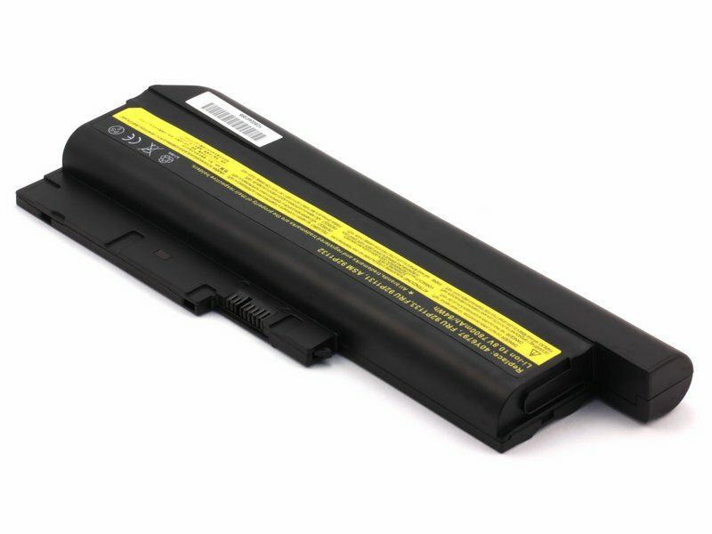 АКБ для ноутбука Lenovo ThinkPad R61 (41U3196 33+) 11.1V 57Wh черный (Org)