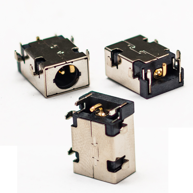 Разъем питания Acer 4738, (5.5*1.7mm), установка в разрез платы