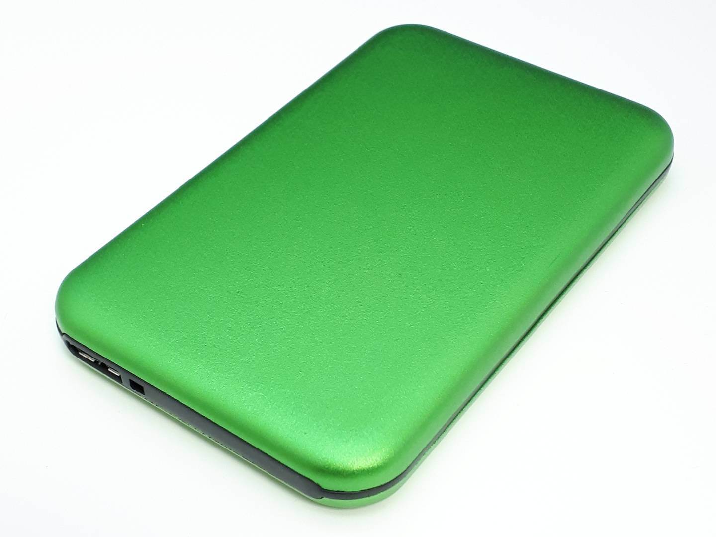 Кейс для жесткого диска 2.5'' HDD003 металлический (зеленый)