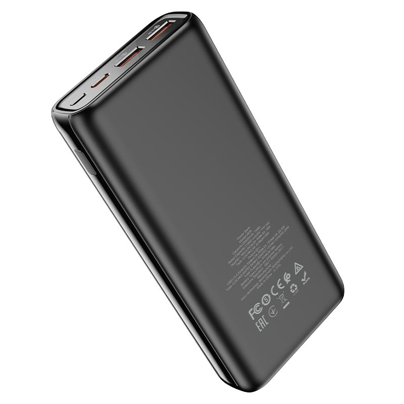 Внешний аккумулятор Power Bank 20000 mAh HOCO J80A Premium, черный