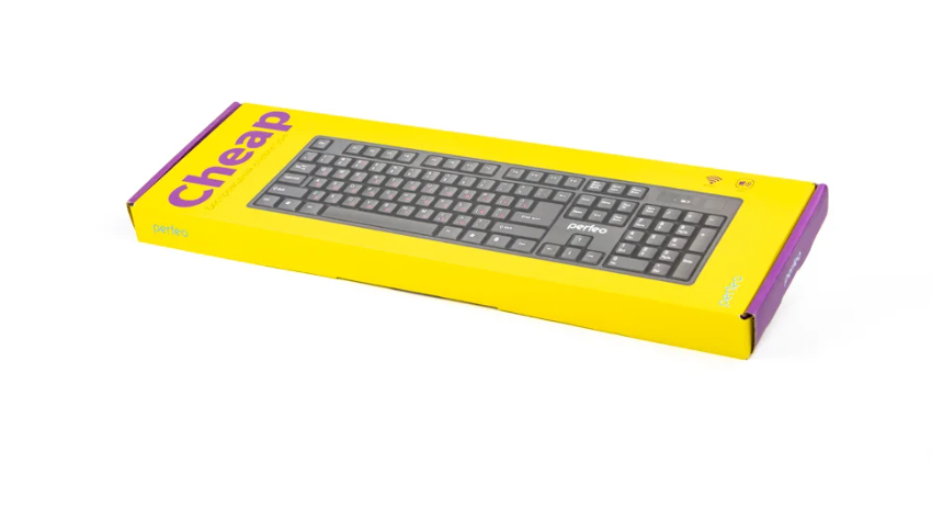 Клавиатура беспроводная Perfeo CHEAP, черная