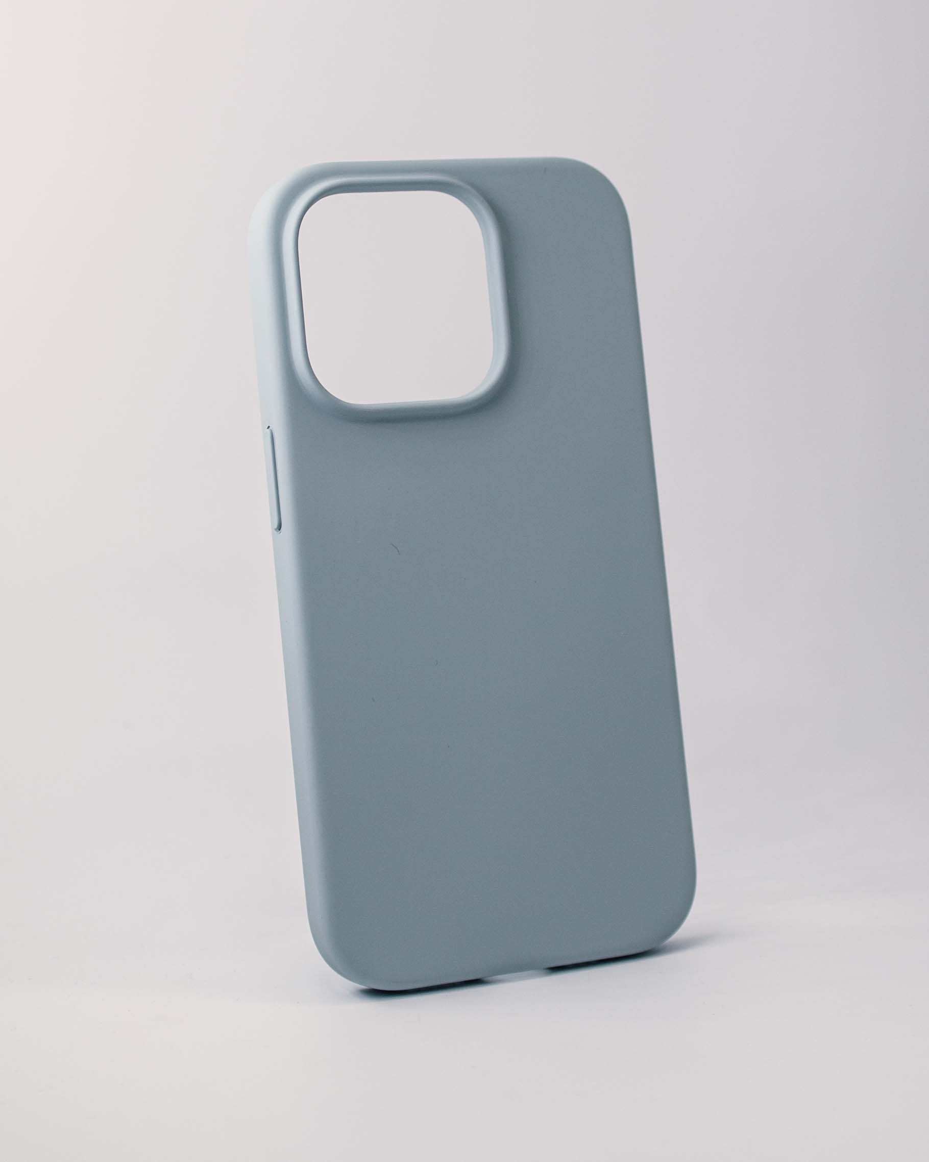 Чехол Piblue iPhone 14 Pro Silicone MagSafe, голубой