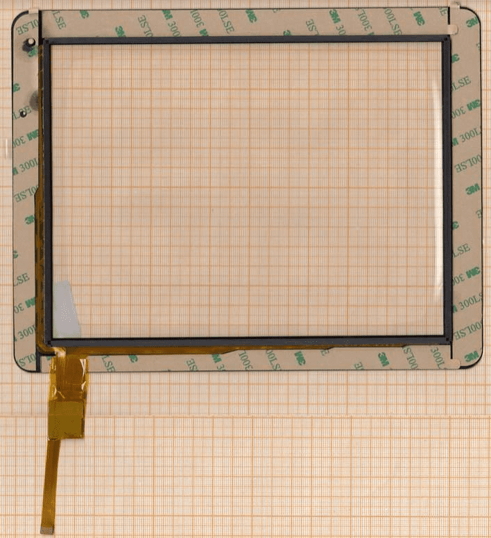 Тачскрин для планшета 04-0970-0498 V2 9,7'' черный