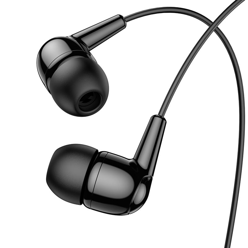 Наушники HOCO M97 Enjoy universal earphones with mic., черные