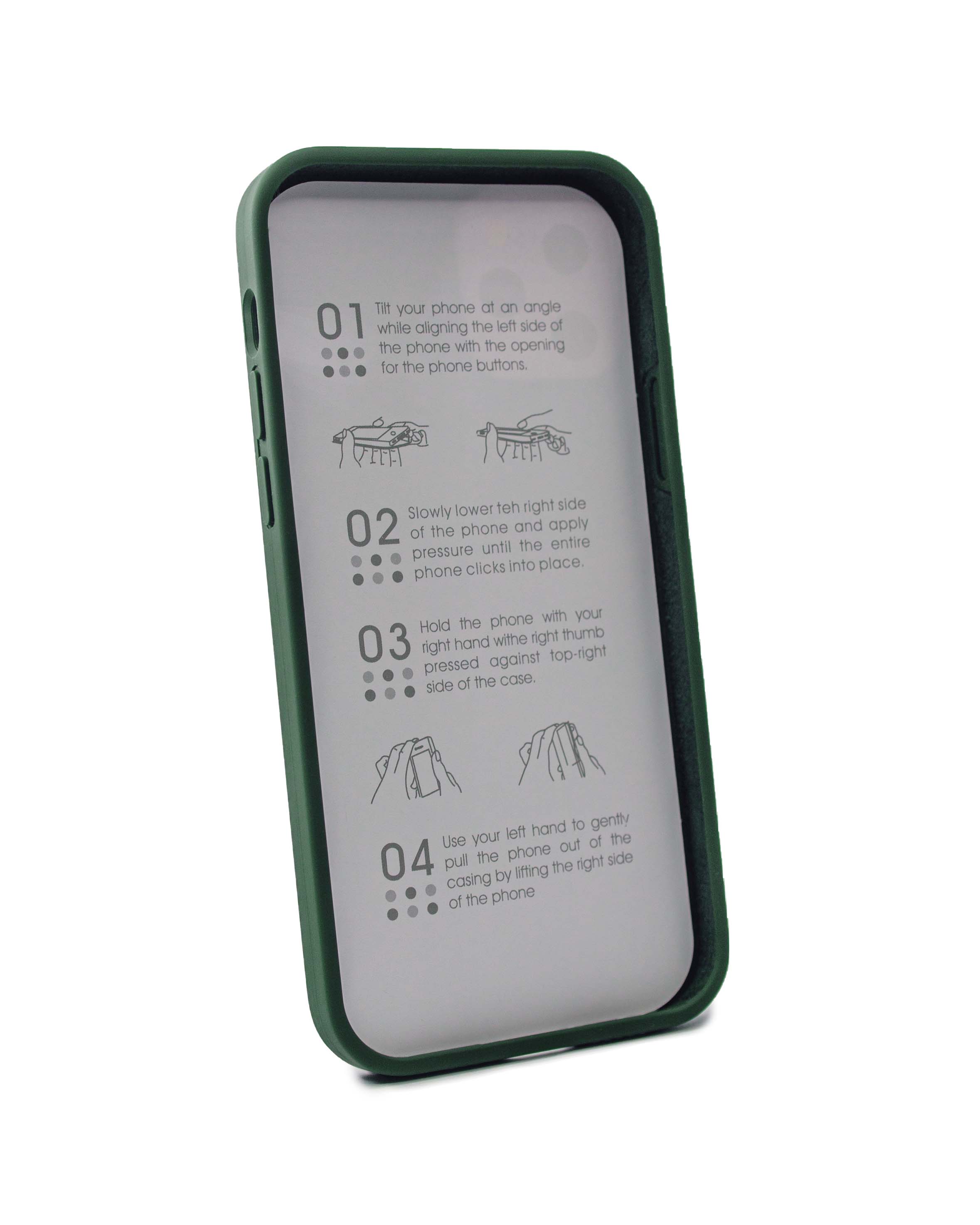 Чехол Piblue iPhone 12/ 12 Pro Silicone MagSafe, зеленый