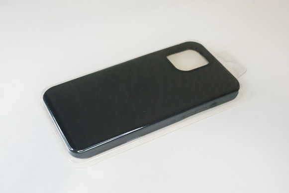 Чехол силиконовый гладкий Soft Touch iPhone 12 Pro Max, темно-серый №15 (закрытый низ)