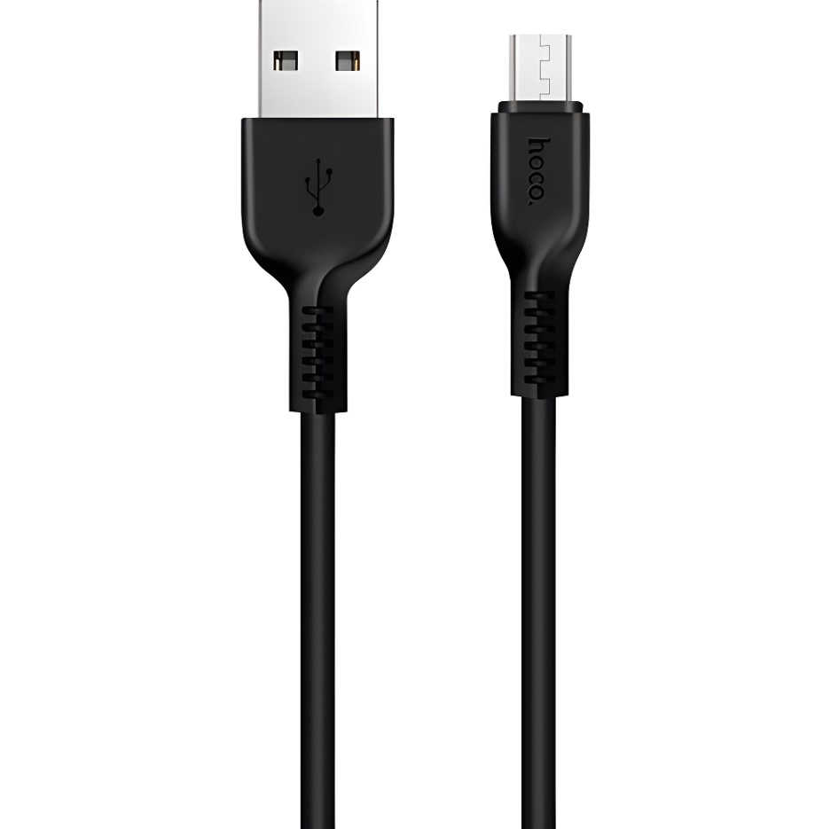 USB кабель micro USB HOCO X20 (300см, 2,4A), черный