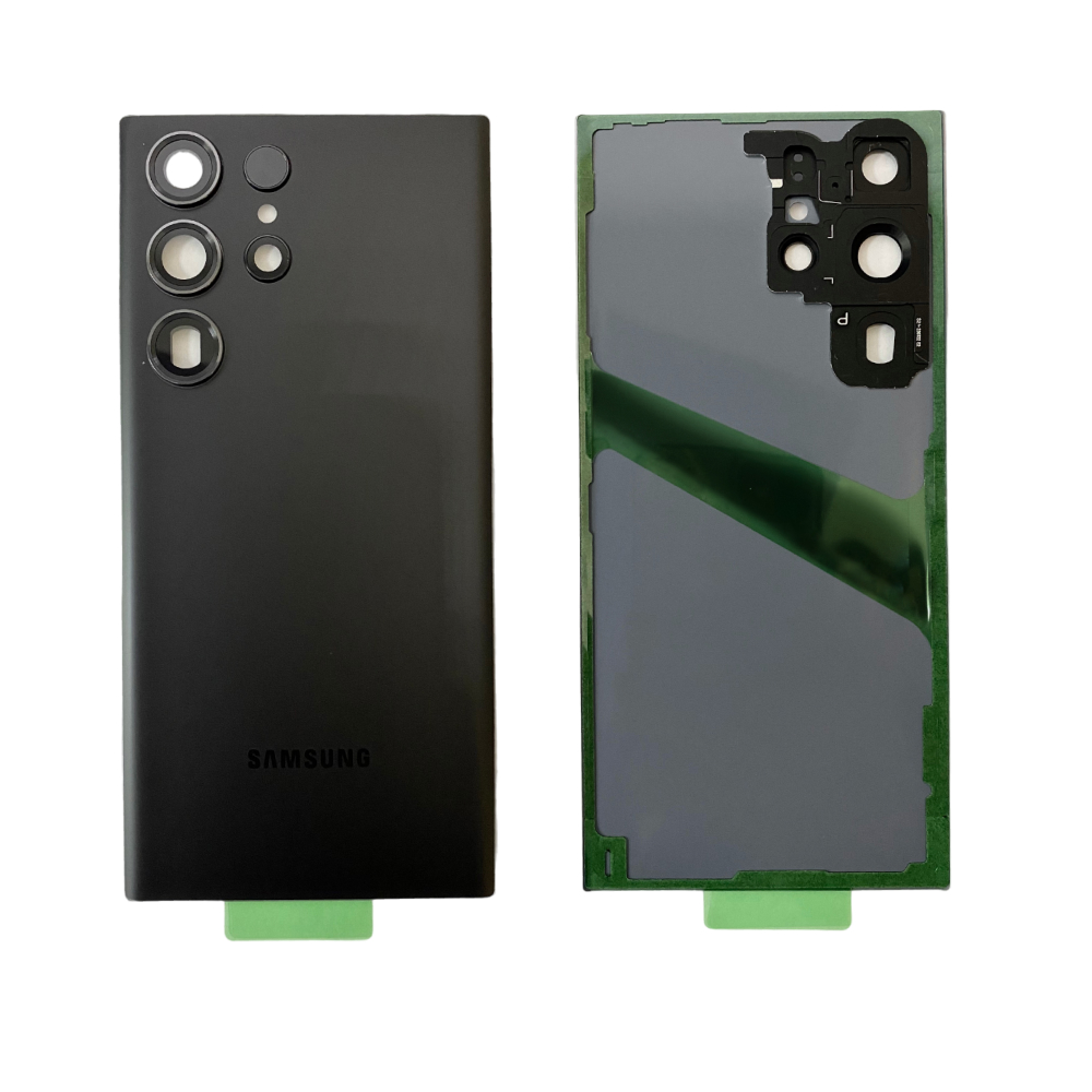 Задняя крышка для Samsung S918B (S23 Ultra) Premium (Phantom Black)