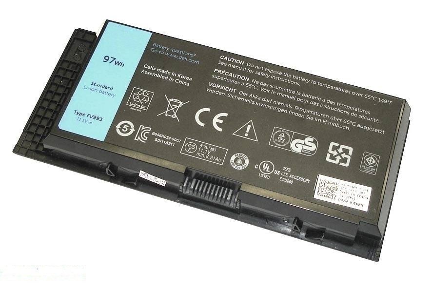 АКБ для ноутбука Dell M4600 11.1V 5200mAh черная (OEM)