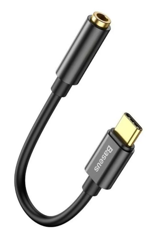 Адаптер-переходник Baseus L54 (Type-C Male to 3.5mm Female) (Черный)