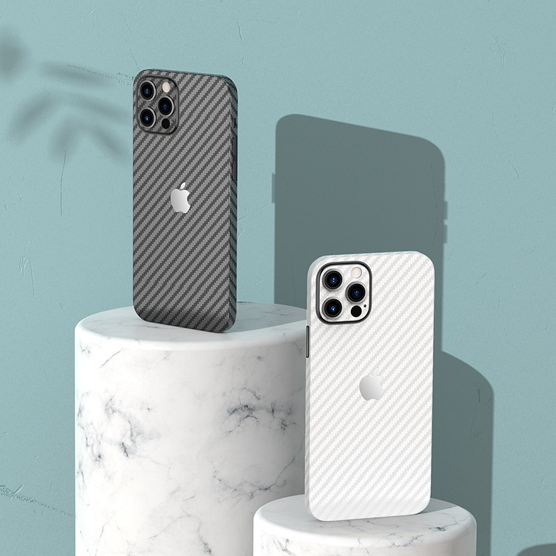 Гидрогелевая пленка Hoco GB009 Full covered (черная под карбон для задней крышки) 20шт