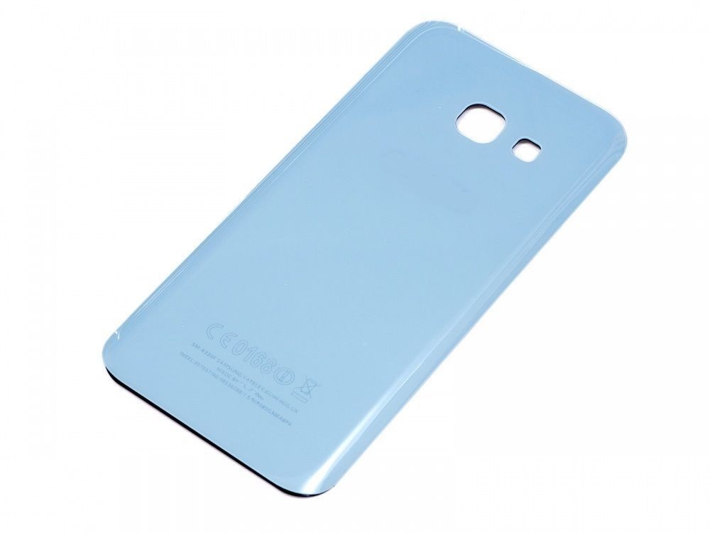 Задняя крышка для Samsung A3 2017 SM-A320, голубая