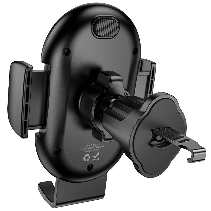 Держатель автомобильный BOROFONE BH133 Rio push-type car holder(air outlet), черный