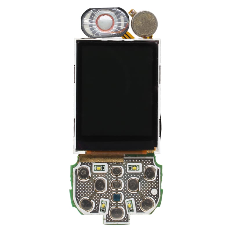 Дисплей Samsung E350 в сборе с передней панелькой,