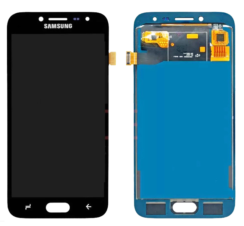 Дисплей Samsung J250F Galaxy J2 2018 в сборе с тачскрином, Черный (OR100%)