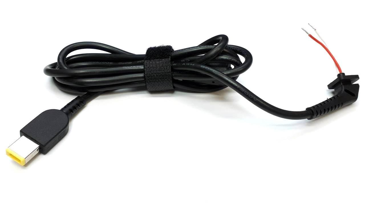 Кабель для блока питания Lenovo, штекер прямоугольный 2pin